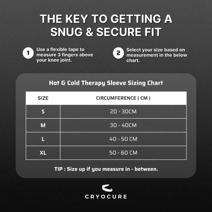 hot and cold compression sleeve